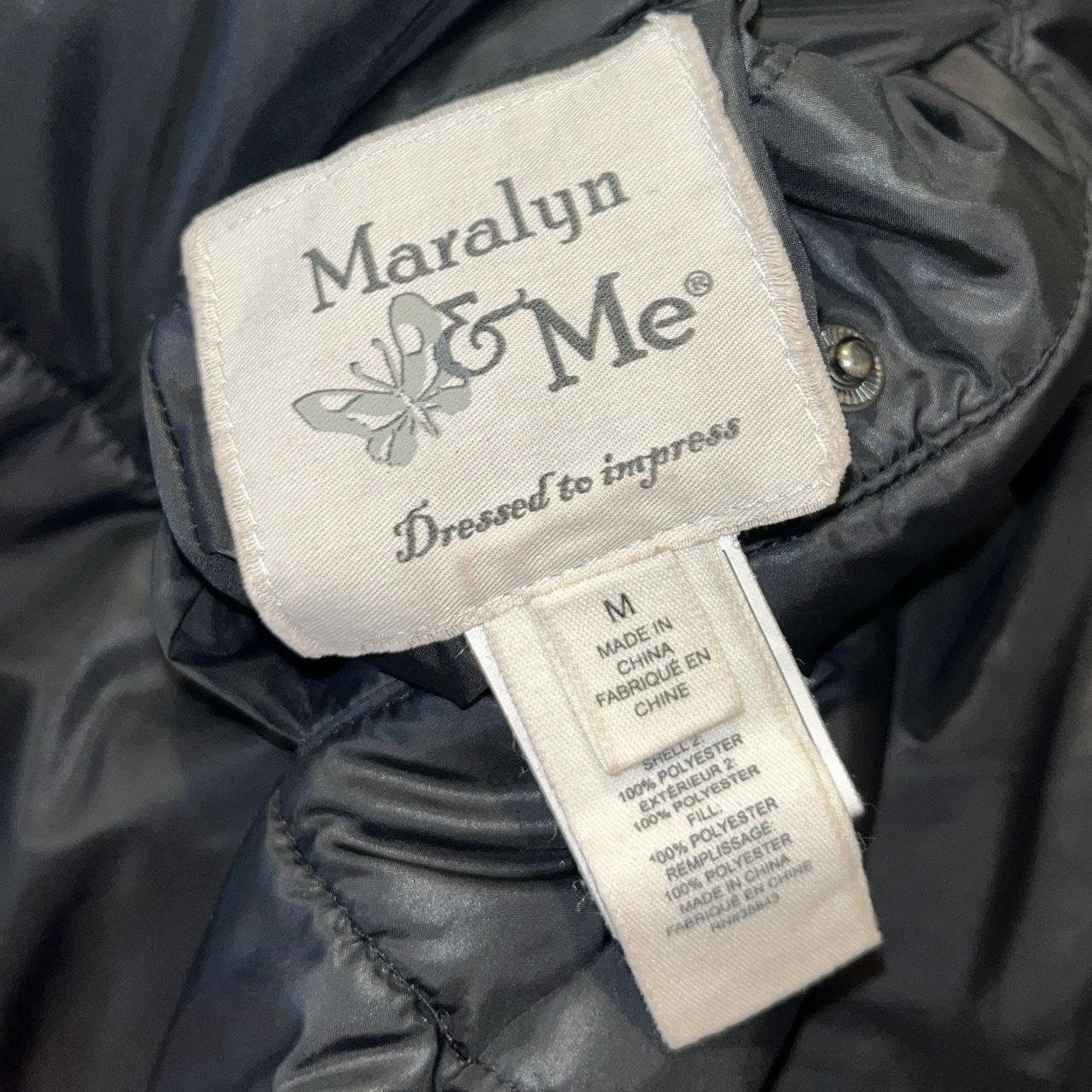 Maralyn & Me Women's Black and Grey Jacket (4)