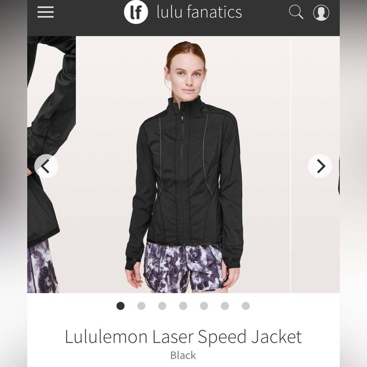 Laser speed deals jacket lululemon