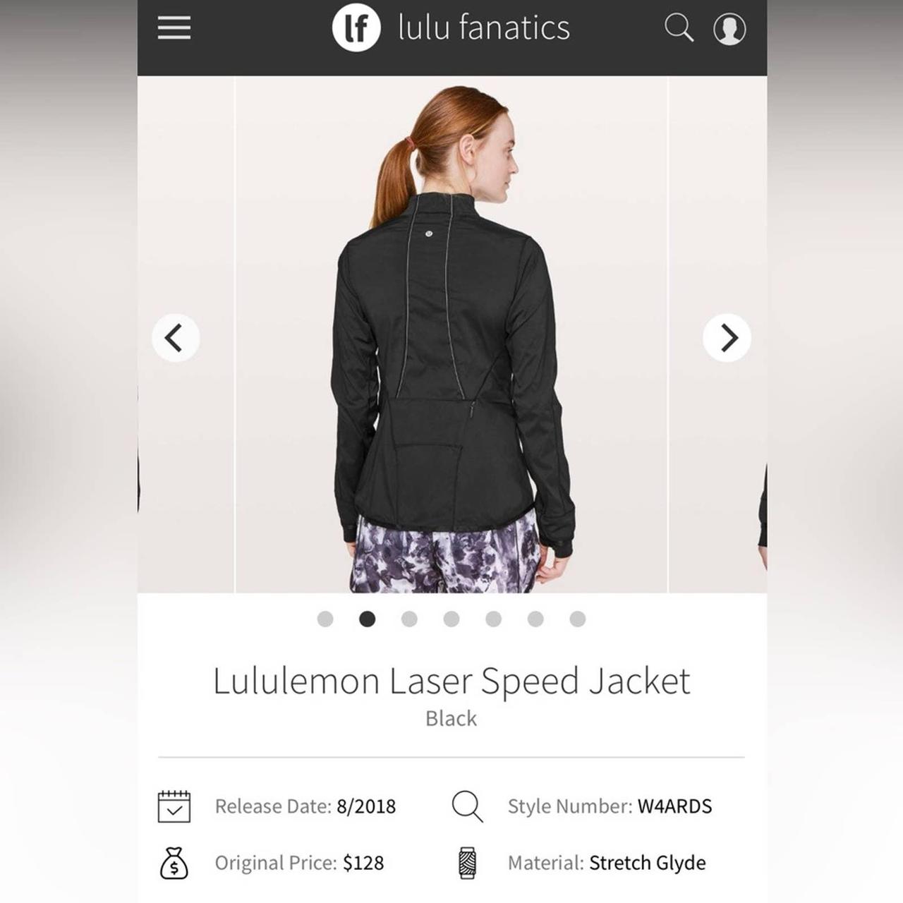 Lululemon laser hot sale speed jacket