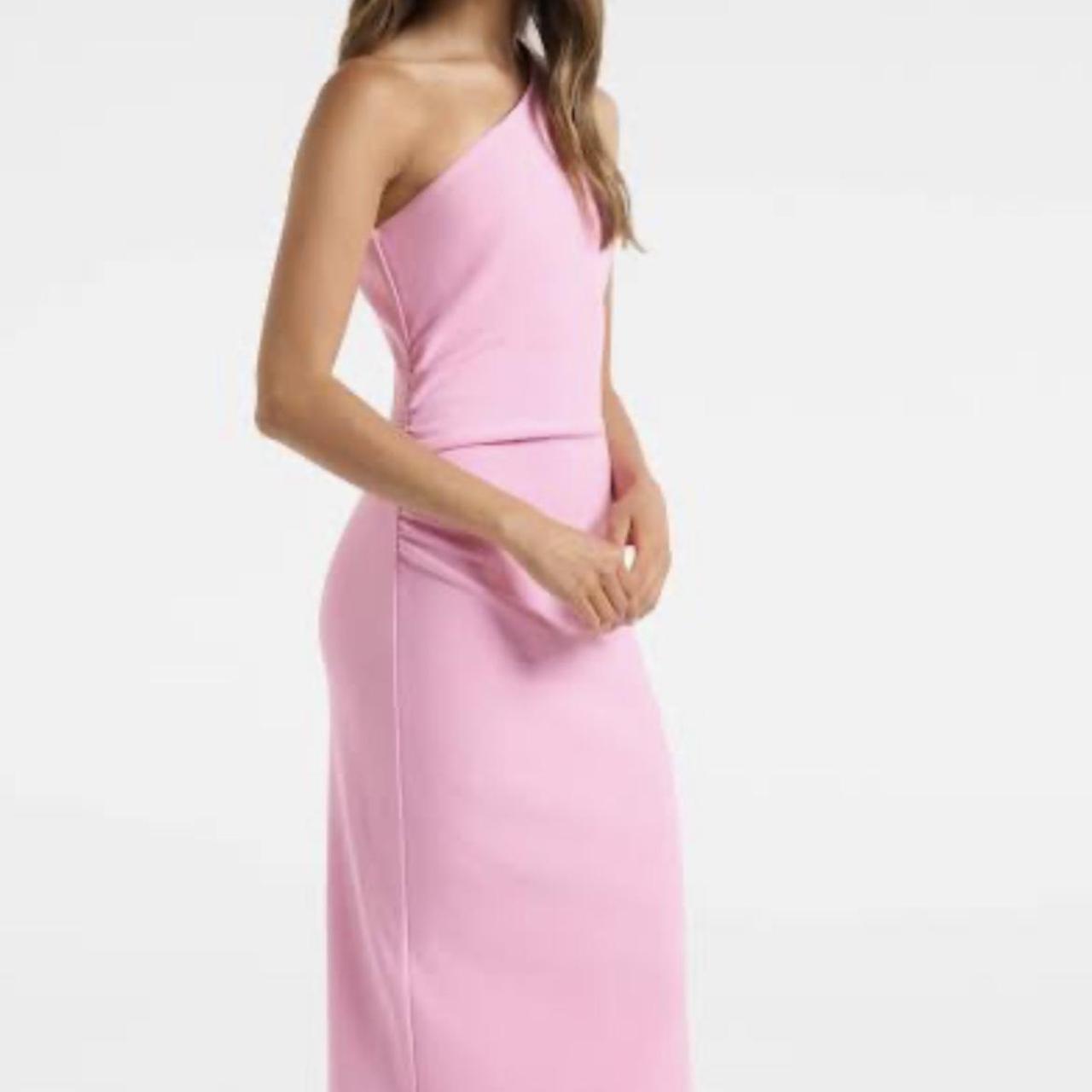 Never been worn Forever New pink midi dress Photos... Depop