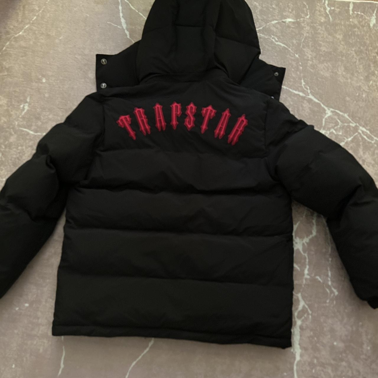 Trapstar red puffer 100 authentic tags + receipt Depop