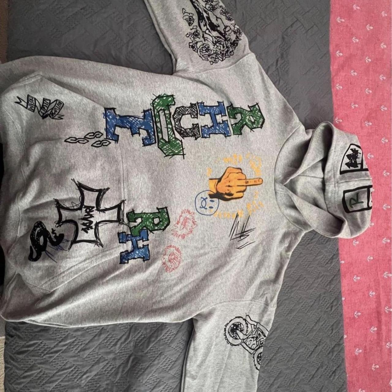 Rhude High Street Comic Cartoon Graffiti Hand Depop