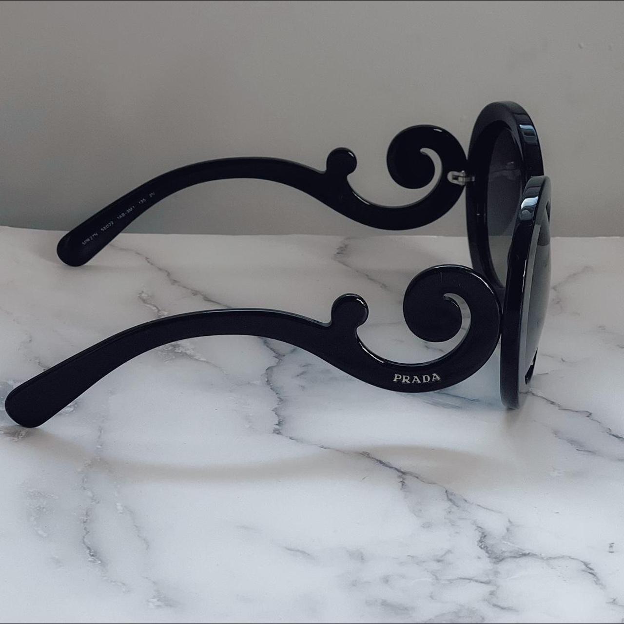 PRADA SPR 27N MINIMAL BAROQUE 55[]22 1AB-3M1 135 | Depop