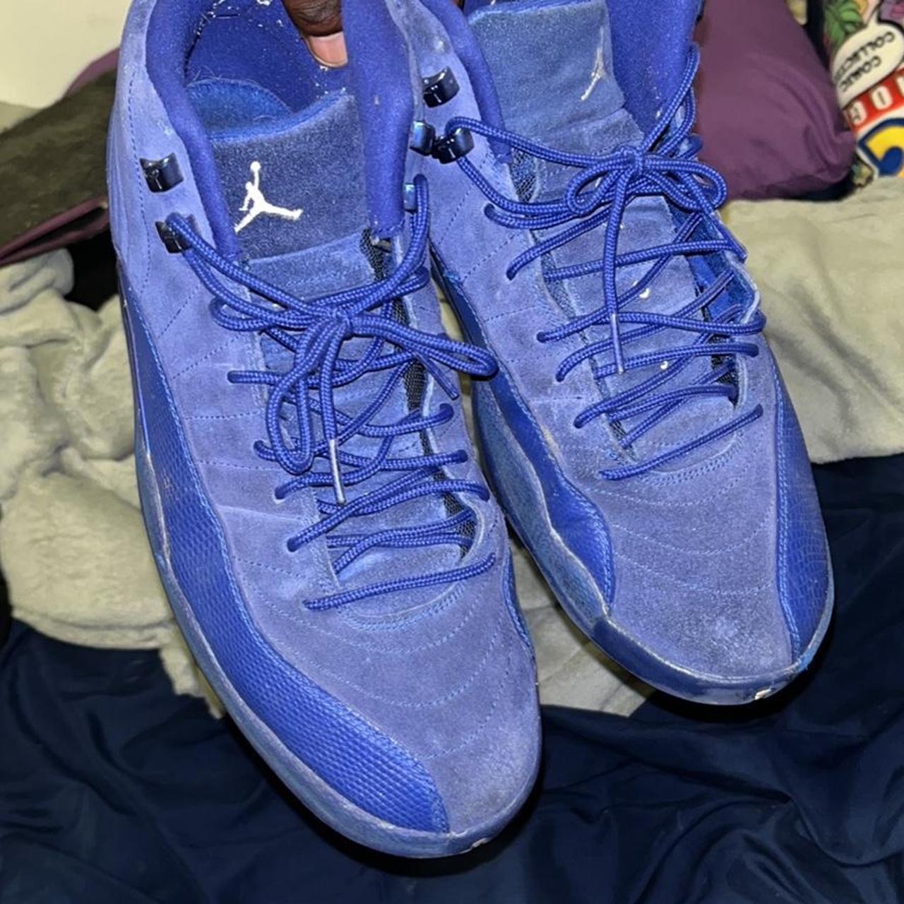jordan 12 deep royal blue fake vs real