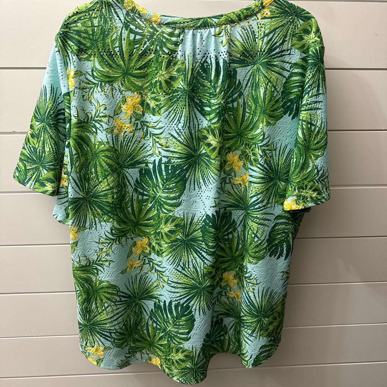 Ruby Rd. Women's Blouse - Green/Multi - XL – Ruby… - image 3