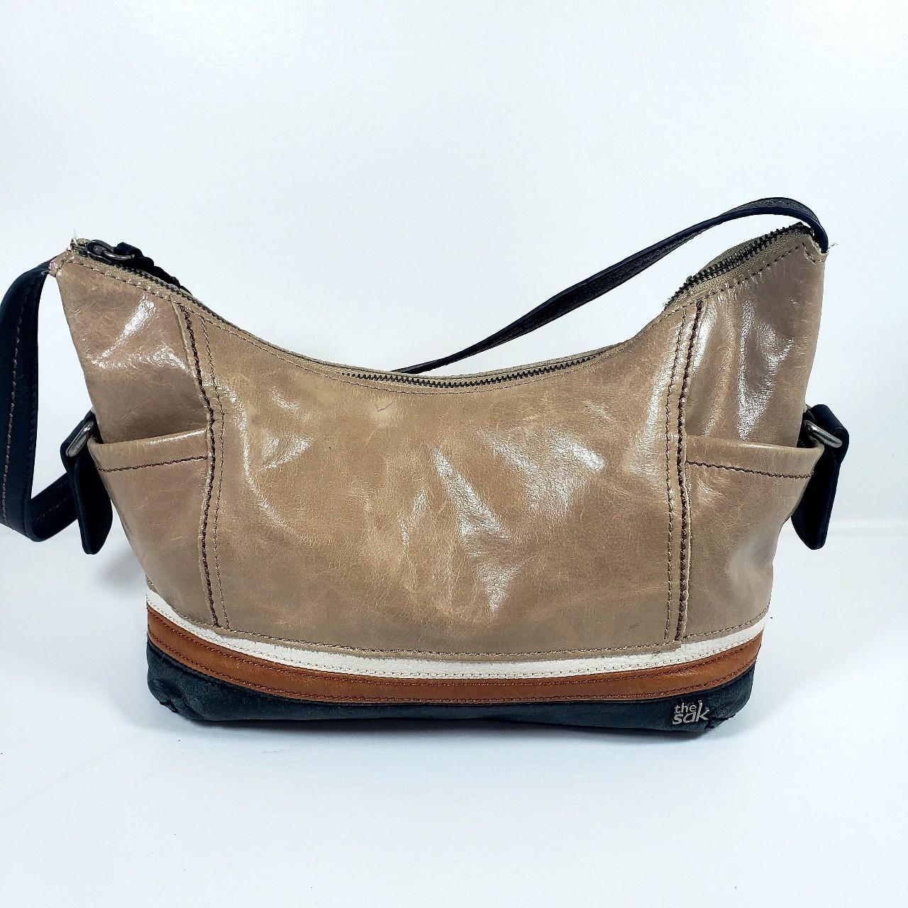 The Sak Kendra Pebble Leather Hobo Shoulder Handbag... - Depop