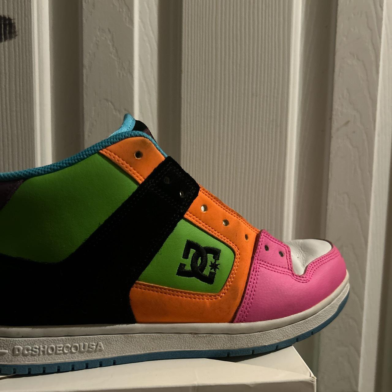 colorful dc shoes