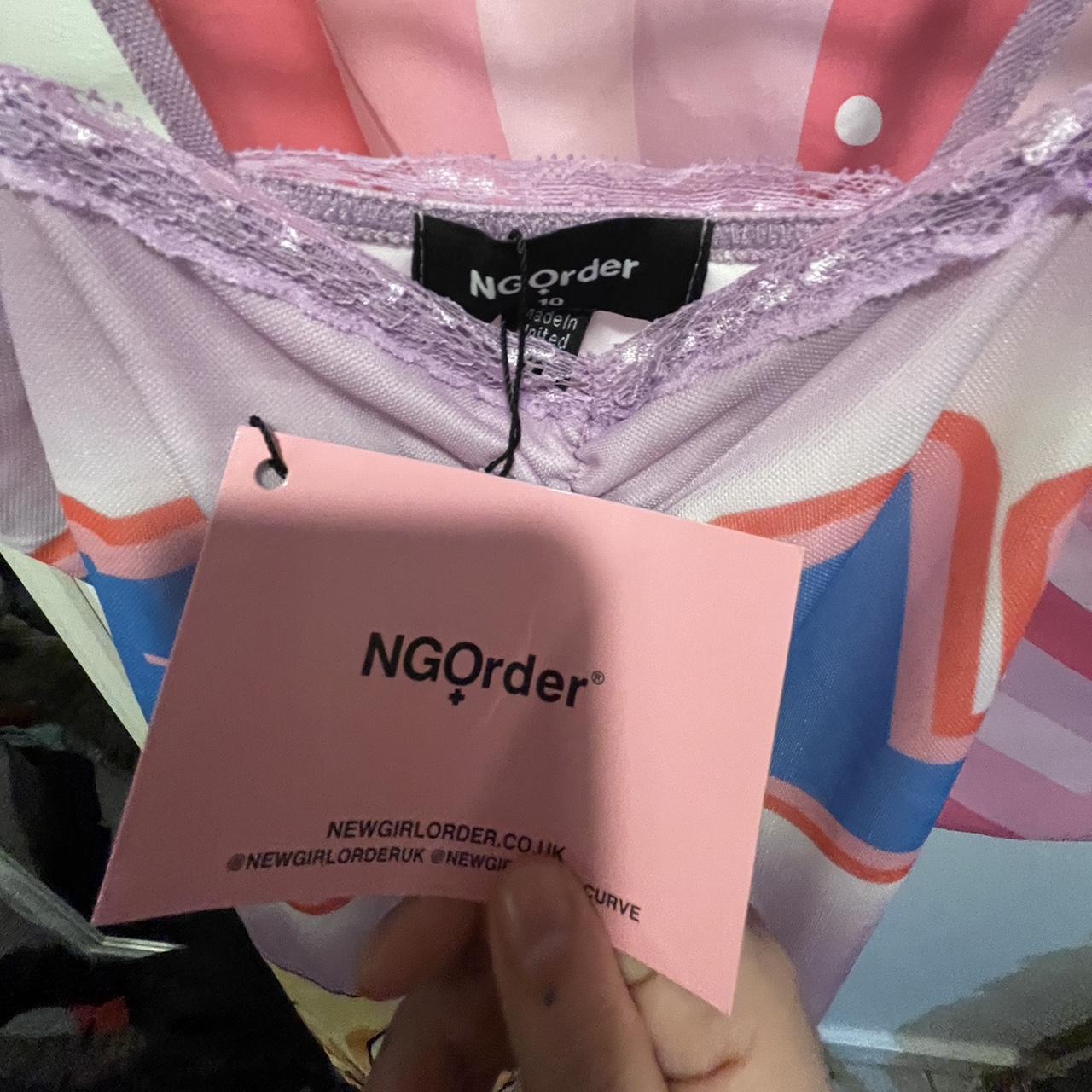 NG order anime girl mini dress. size 10, new with... Depop