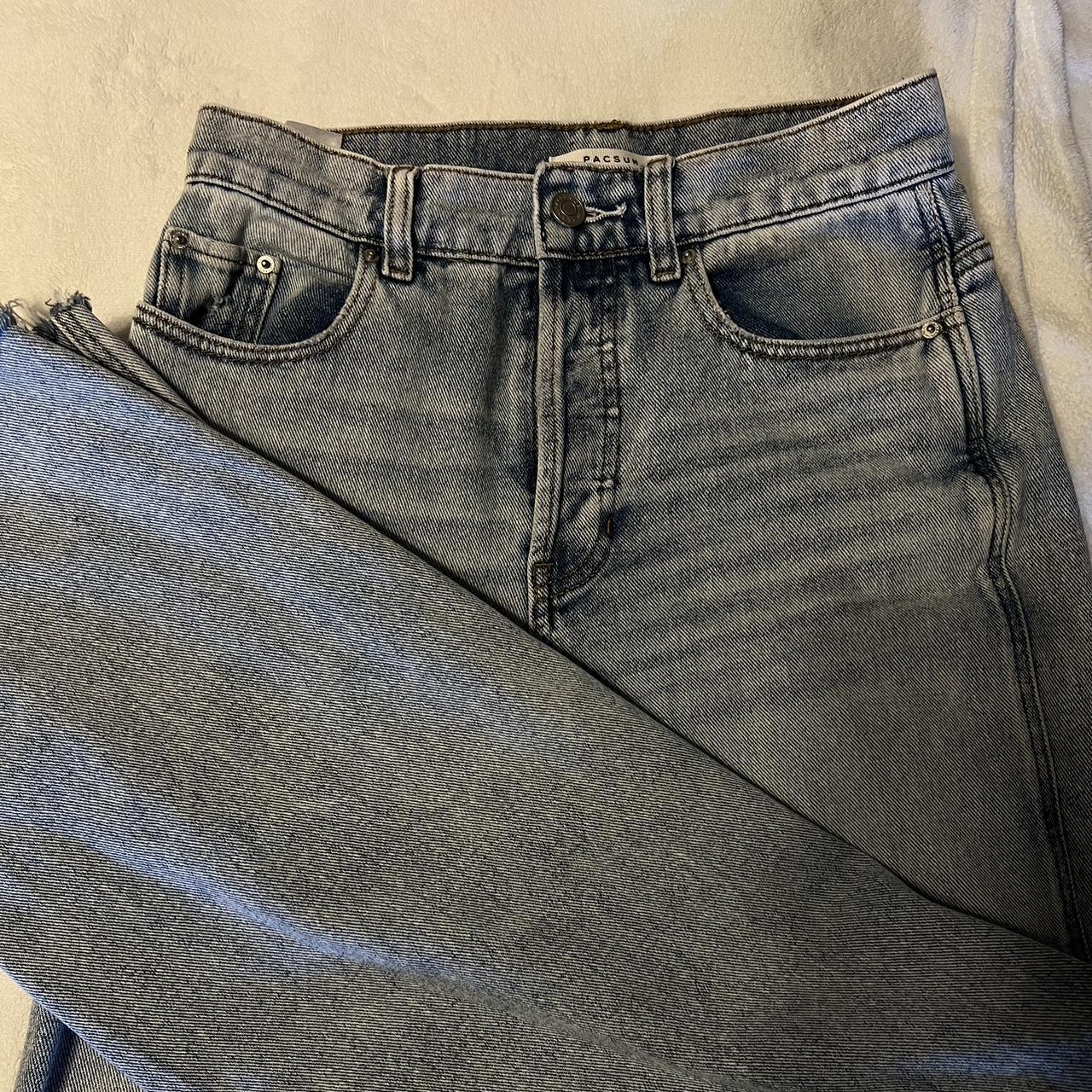 Pacsun baggy jeans -button instead of zipper - Depop