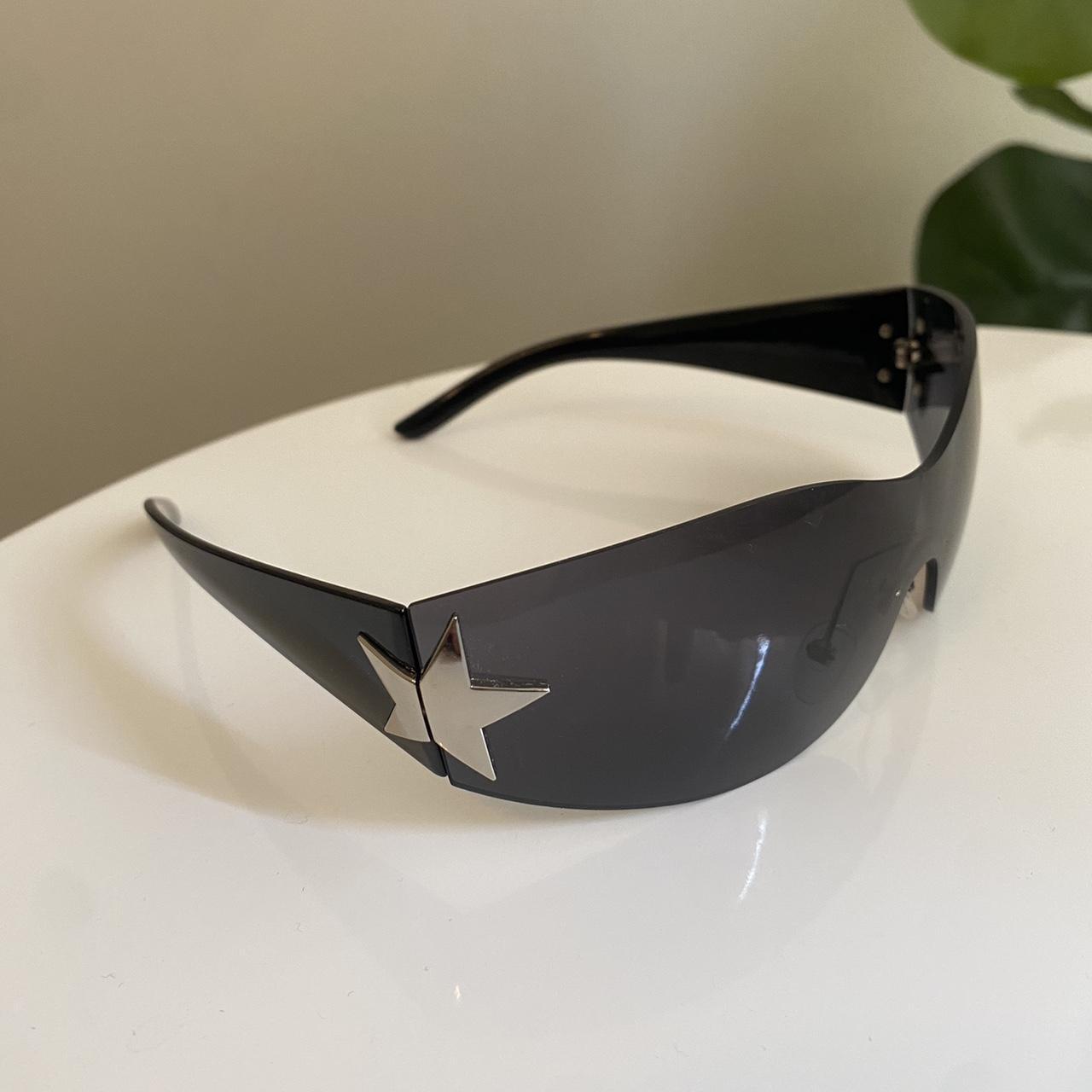 DIOR Sun Glasses dupe 🖤 Y2k Style NEVER WORN... Depop