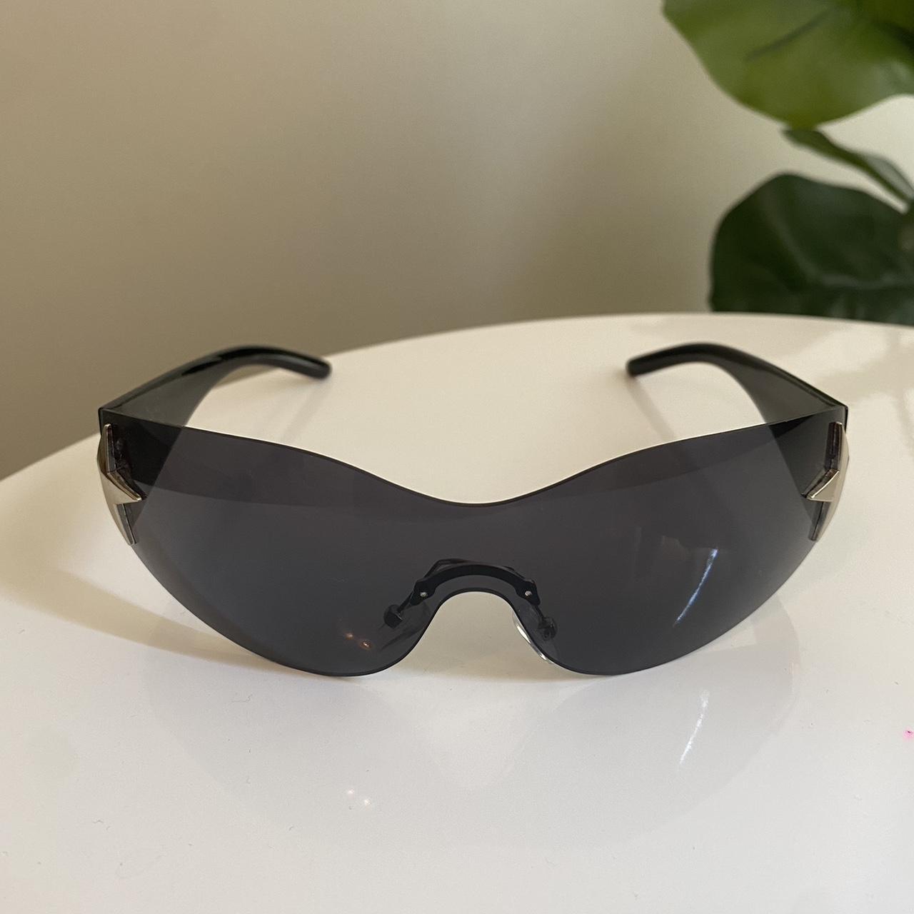 DIOR Sun Glasses dupe 🖤 Y2k Style NEVER WORN... Depop