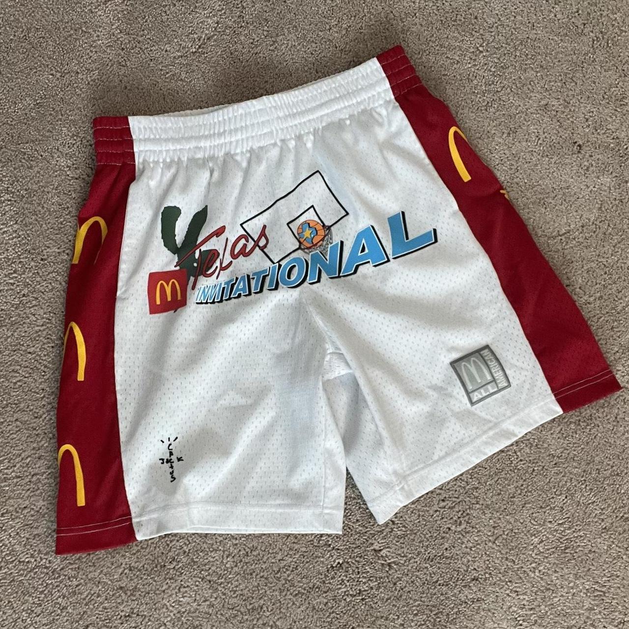 Travis Scott McDonalds All American Shorts