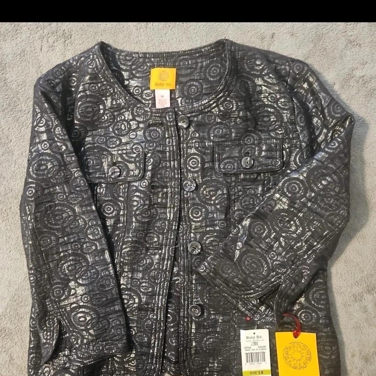 Ruby Rd. Women's Jacket - Black/Grey - 14 – Ruby … - image 2