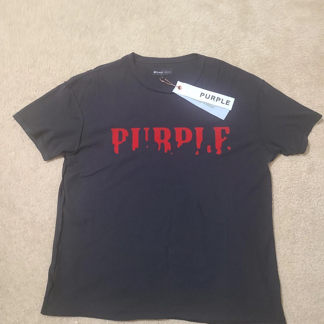 Purple brand shirt only worn a few times. - Depop