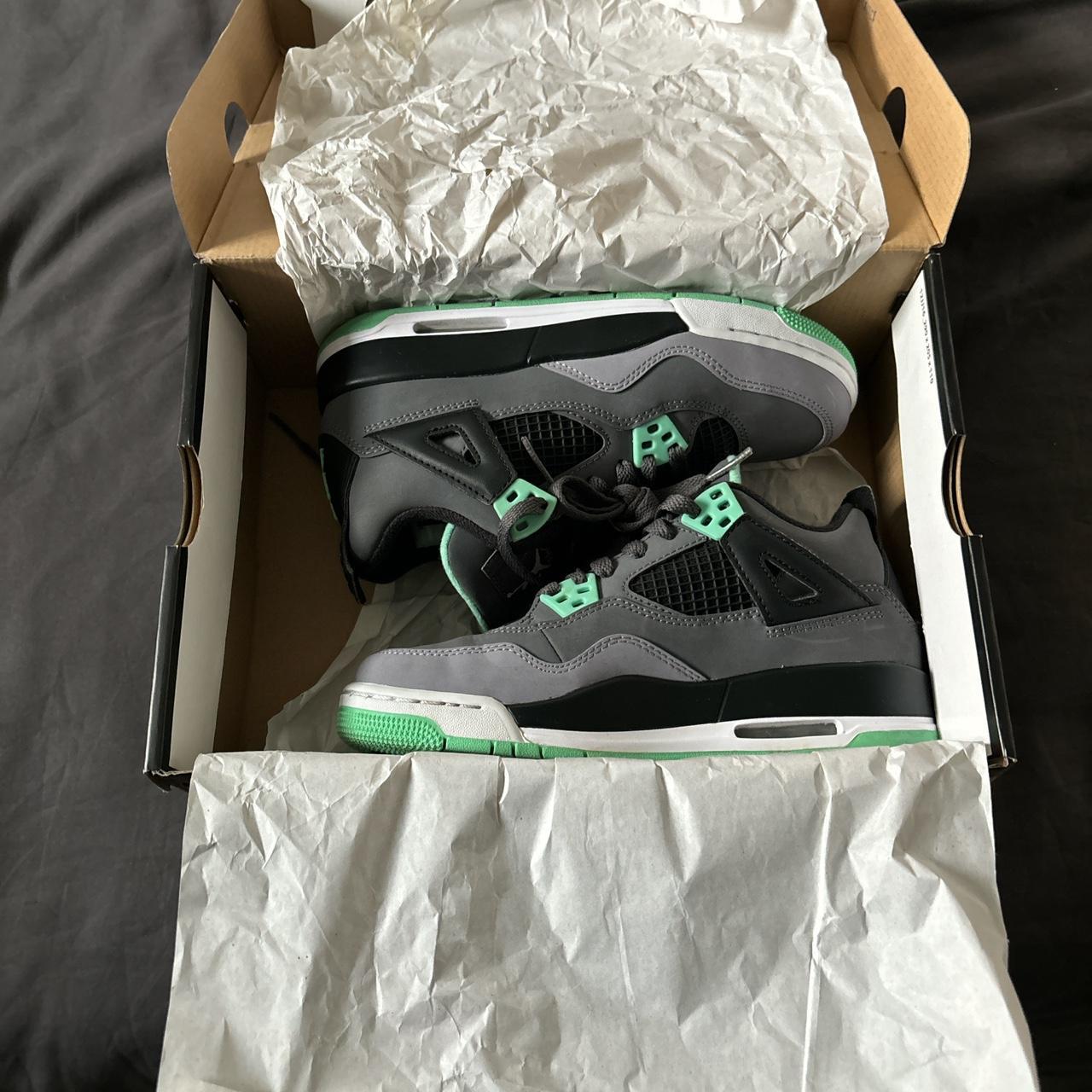 jordan 4 green glow size 11