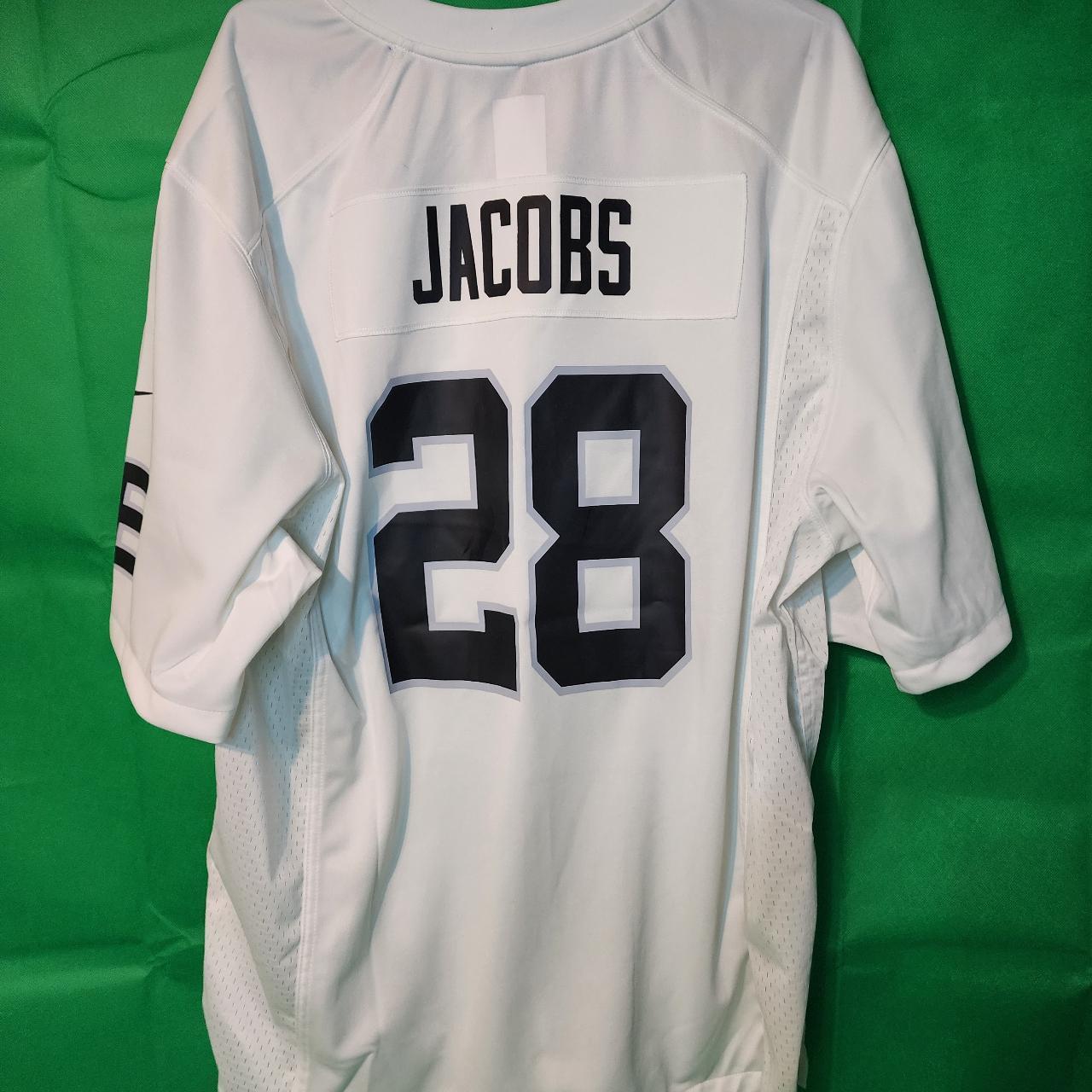 Nike Josh Jacobs Las Vegas Raiders Jersey Men's - Depop