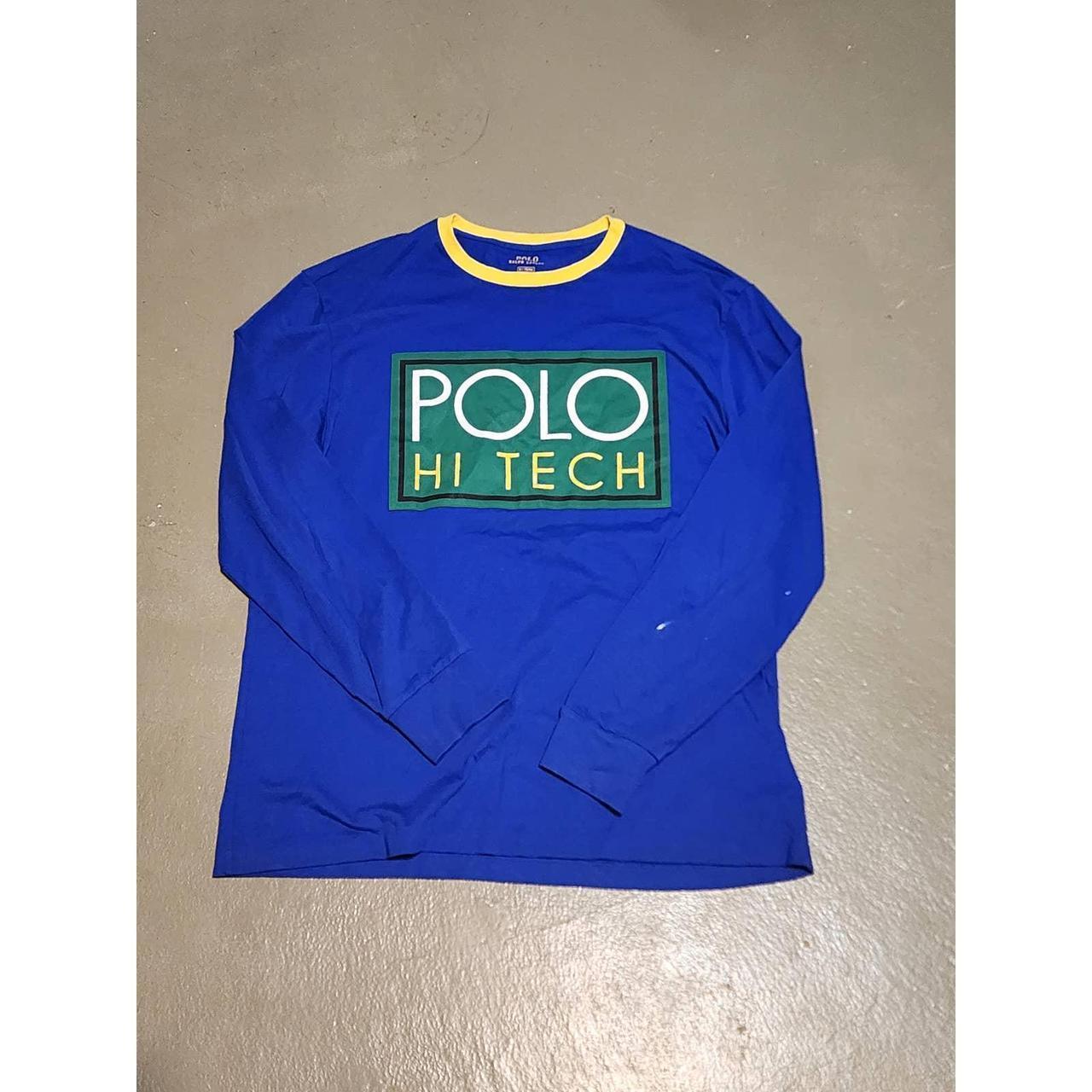 Polo hi clearance tech long sleeve