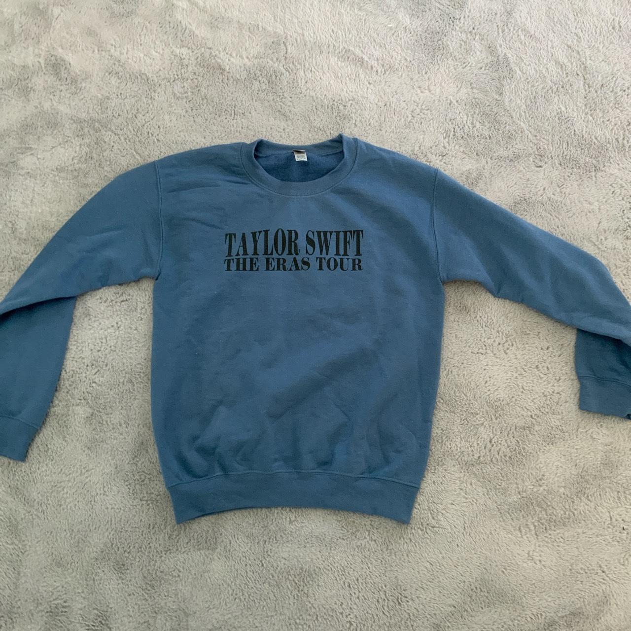 Taylor swift blue crew neck 💙 - Depop