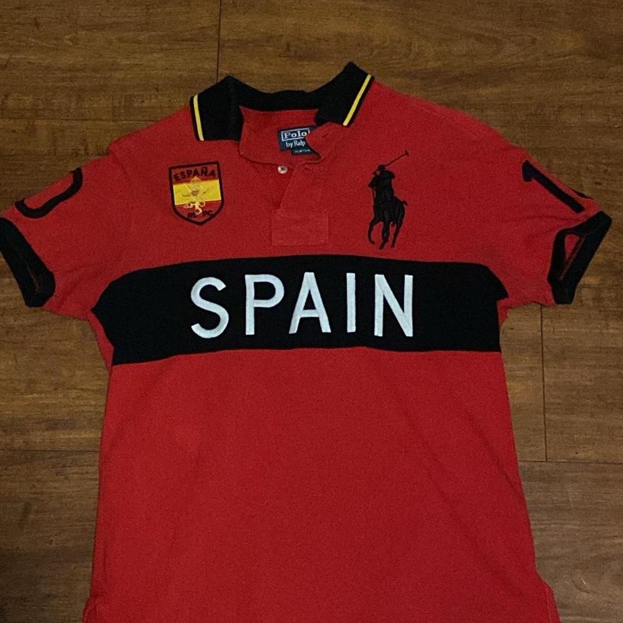 Cheif keef style Ralph Lauren polo of Spain xp #polo... - Depop