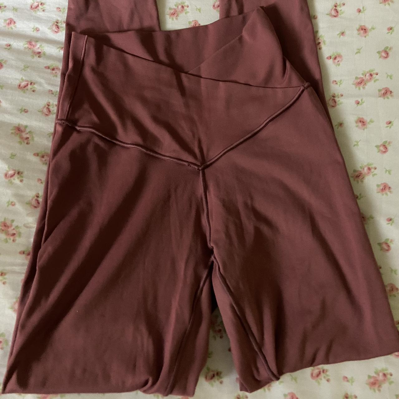 Aerie chocolate brown Offline leggings - Depop