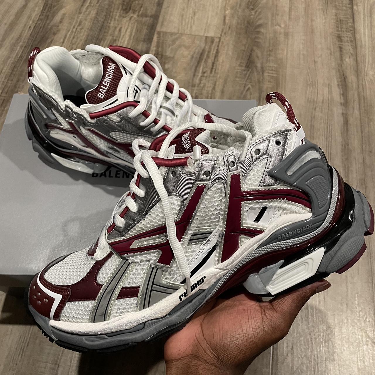 balenciaga runners femme marron