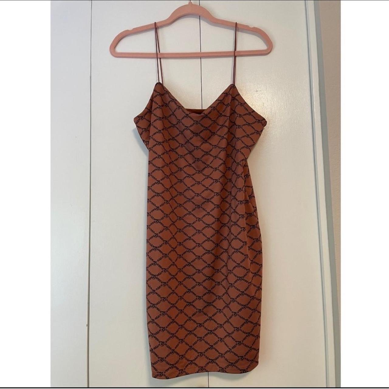 Baddie Bodycon Mini Dress size XL NWOT #bodycon... - Depop