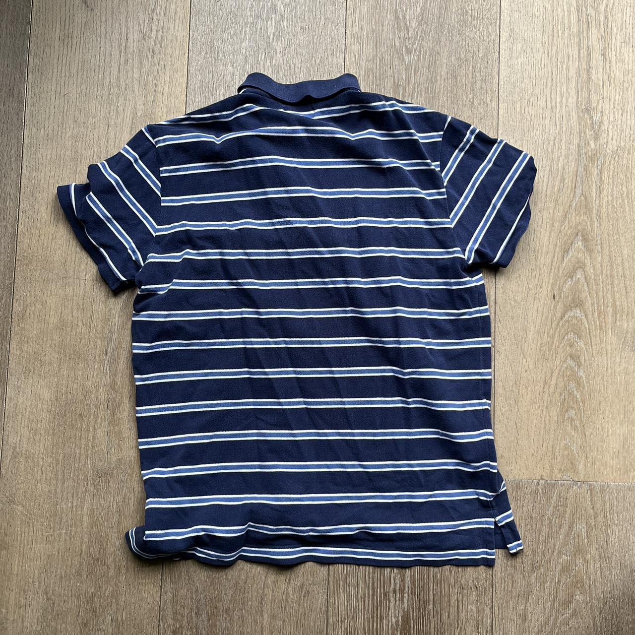 Polo Ralph Lauren Men's Blue and White Polo-shirts | Depop