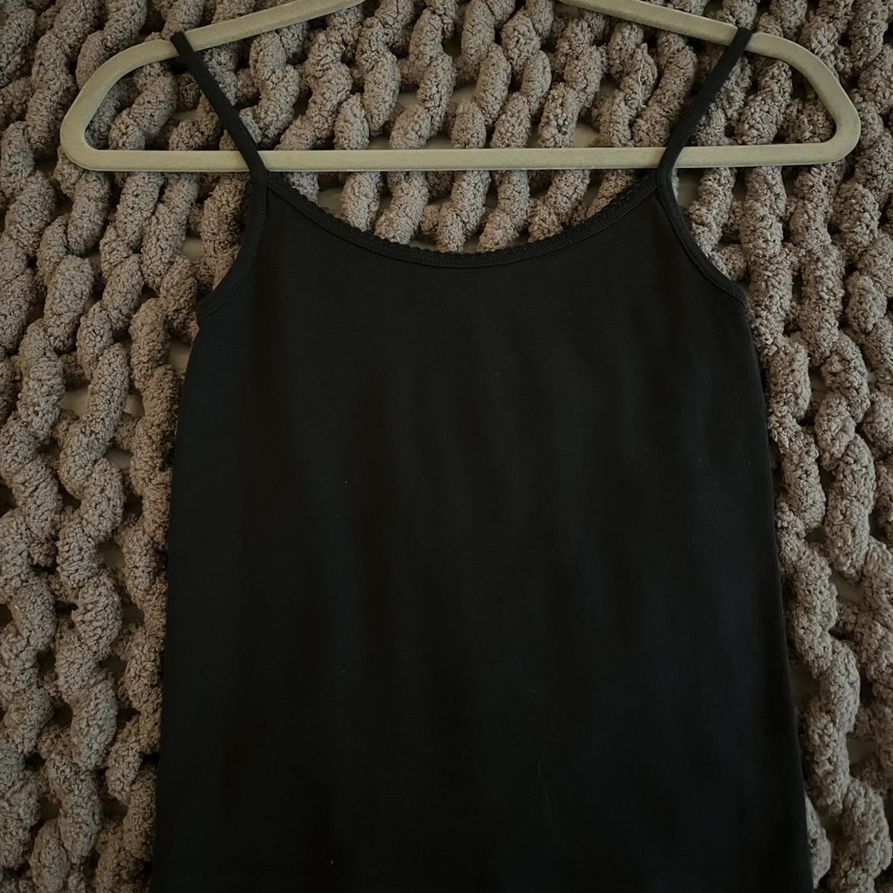 brandy tank navy blue - Depop