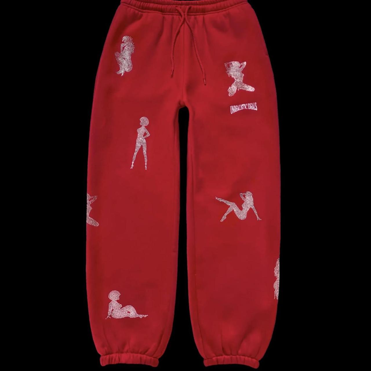 named collective diamond sweatpants. size M, only | Depop