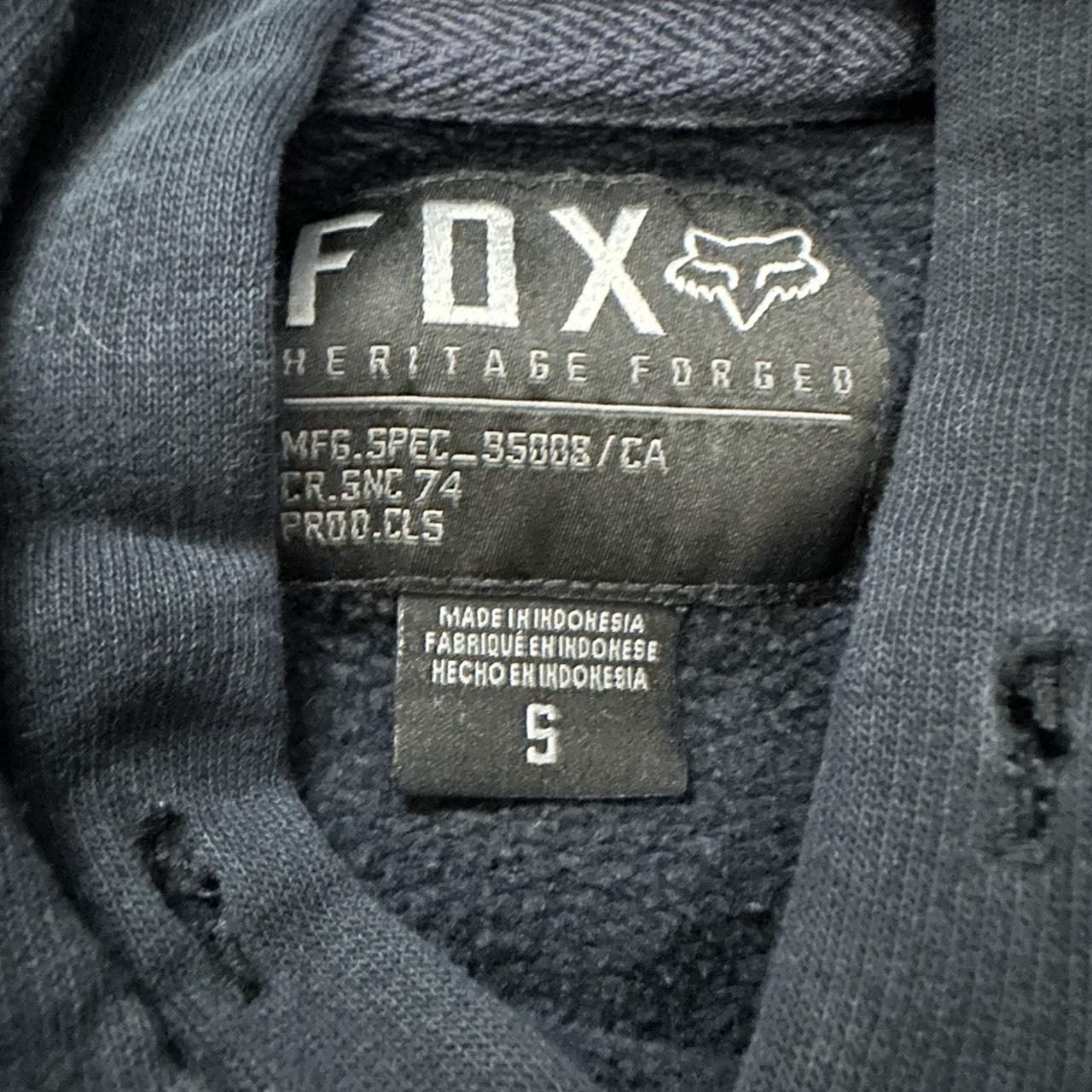 vintage fox racing hoodie size small #vintage... - Depop
