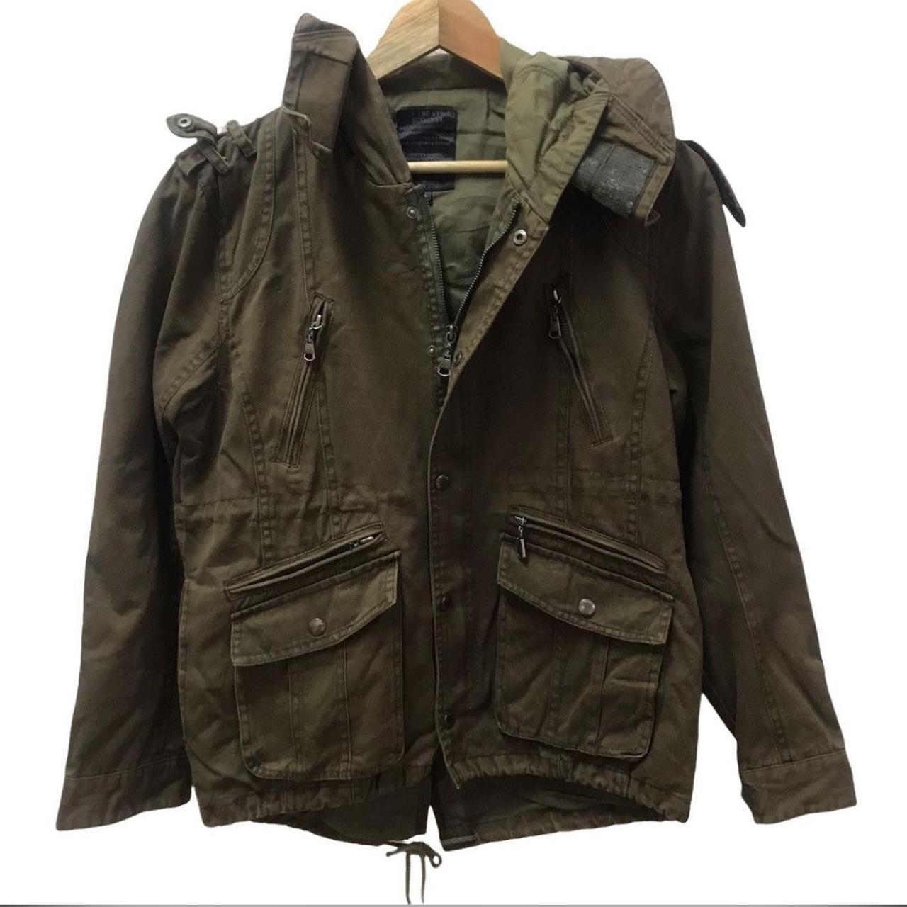 archive khaki zip jacket