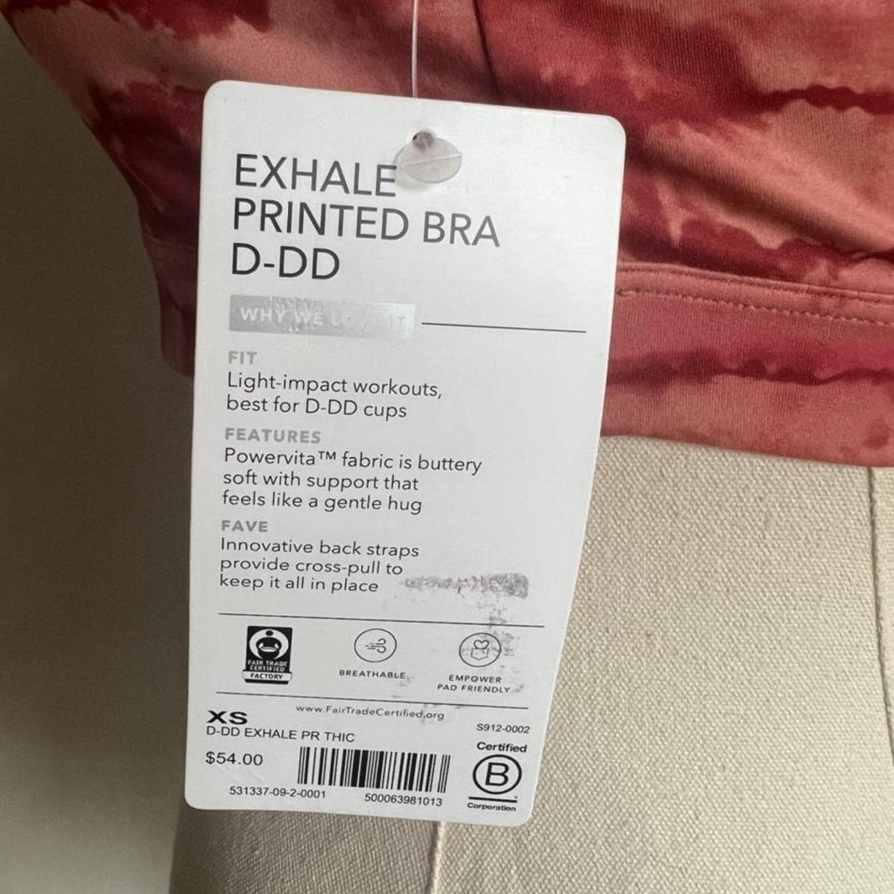 Brand new Athleta Exhale bra size Small in D-DD. It - Depop