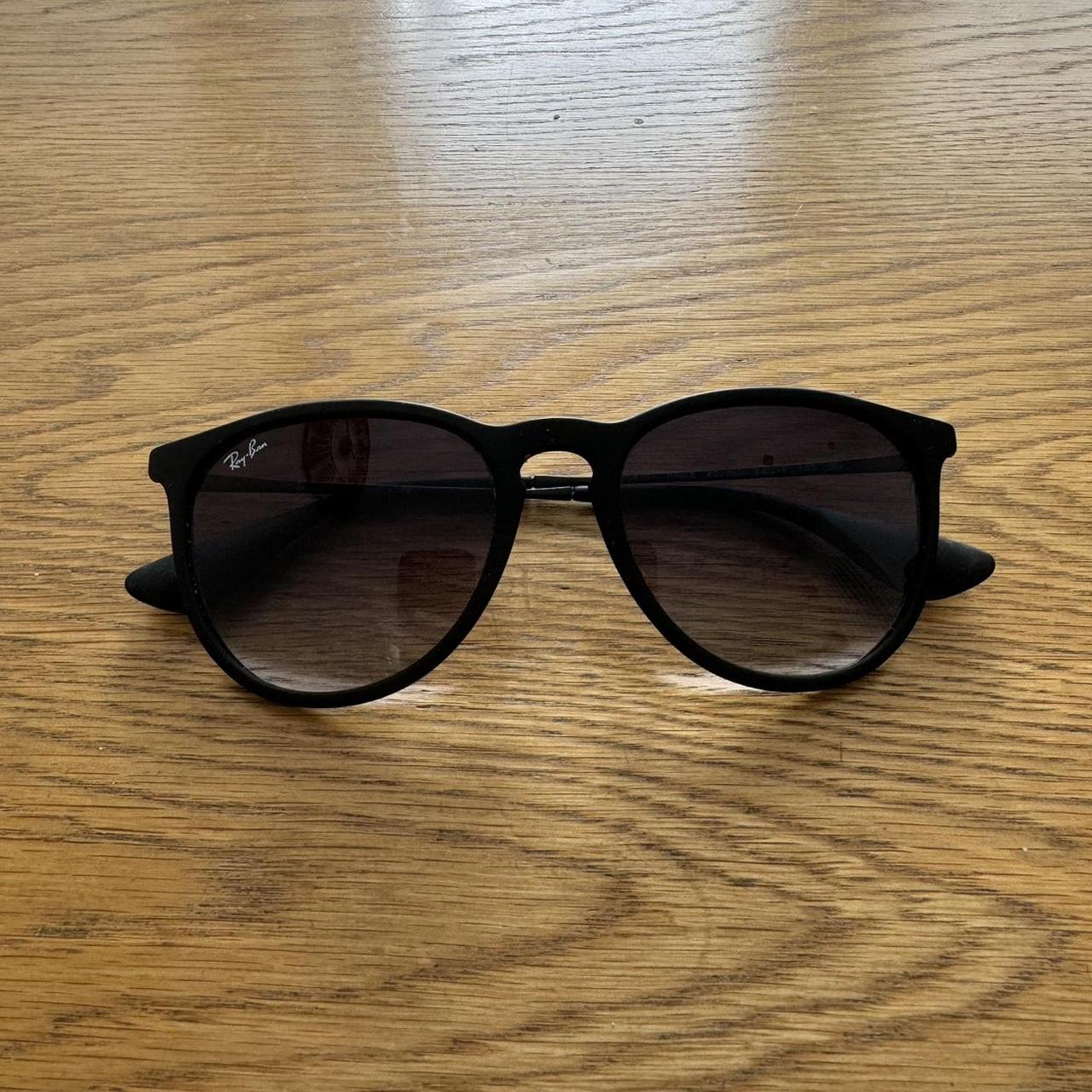 Ray Ban Scratch Resistant Sunglasses Ray-Ban Sunglasses - small scratch on the glasses - Depop