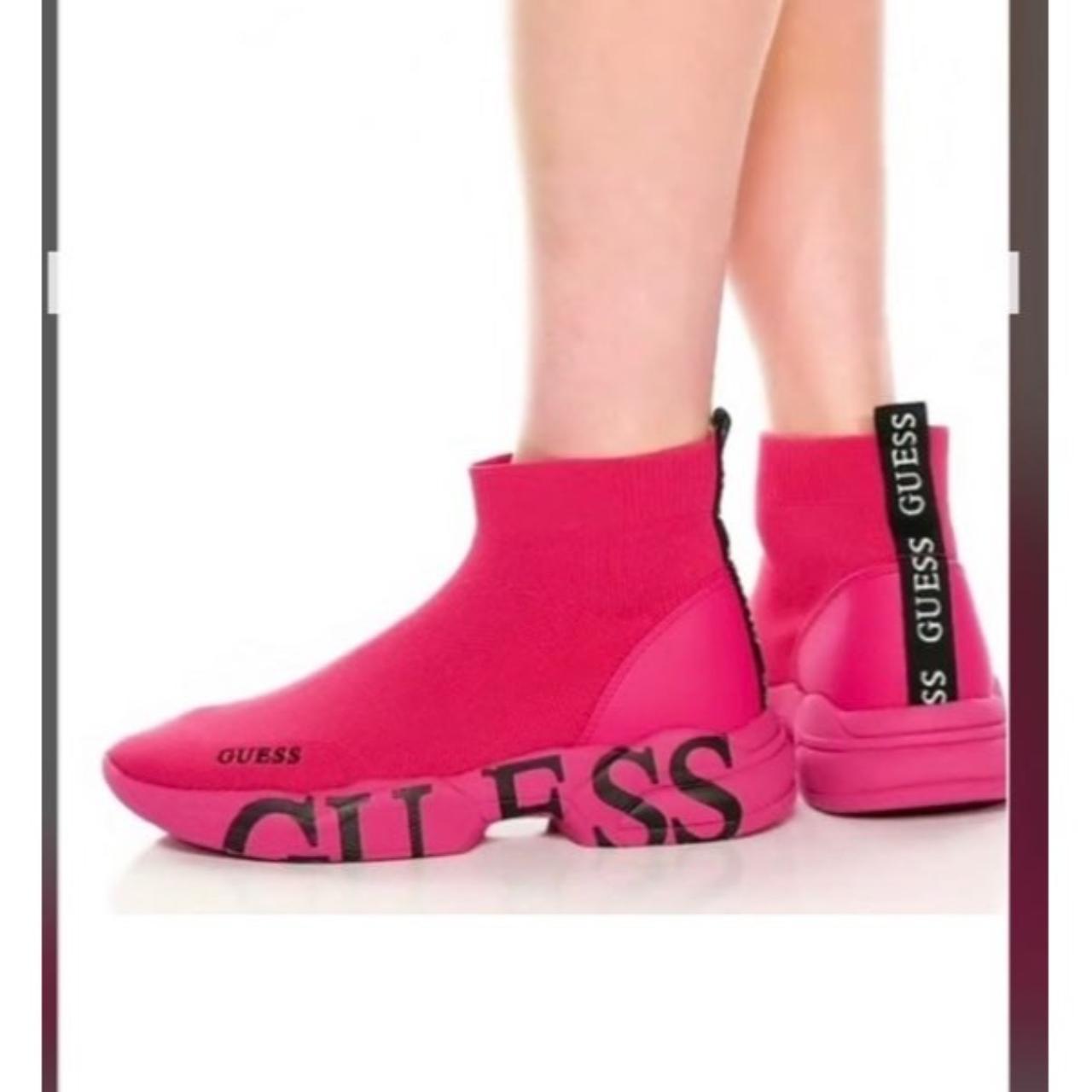 Pink guess boots on sale