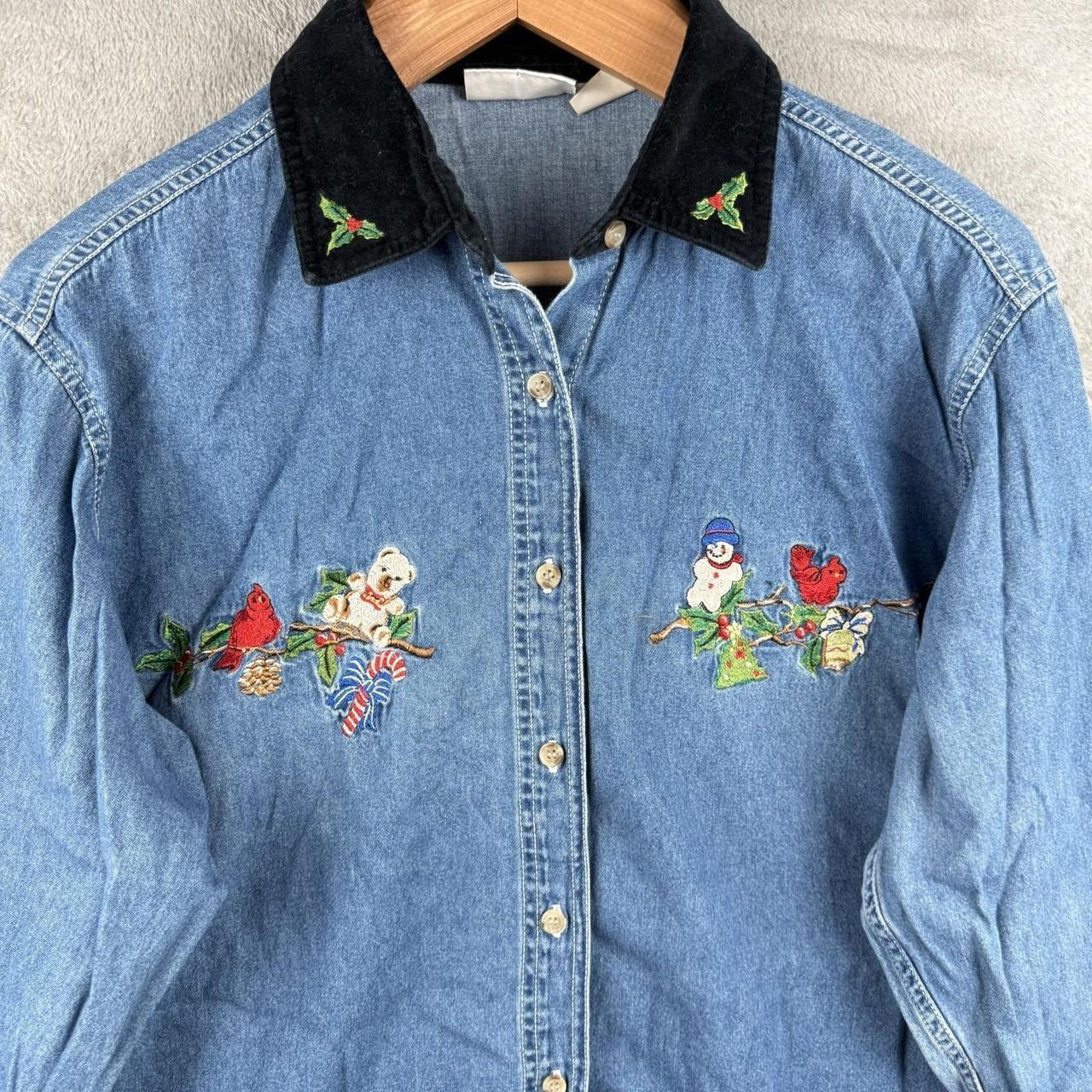 Basic Editions Women's Shirt - Multi - L – Basic … - image 4