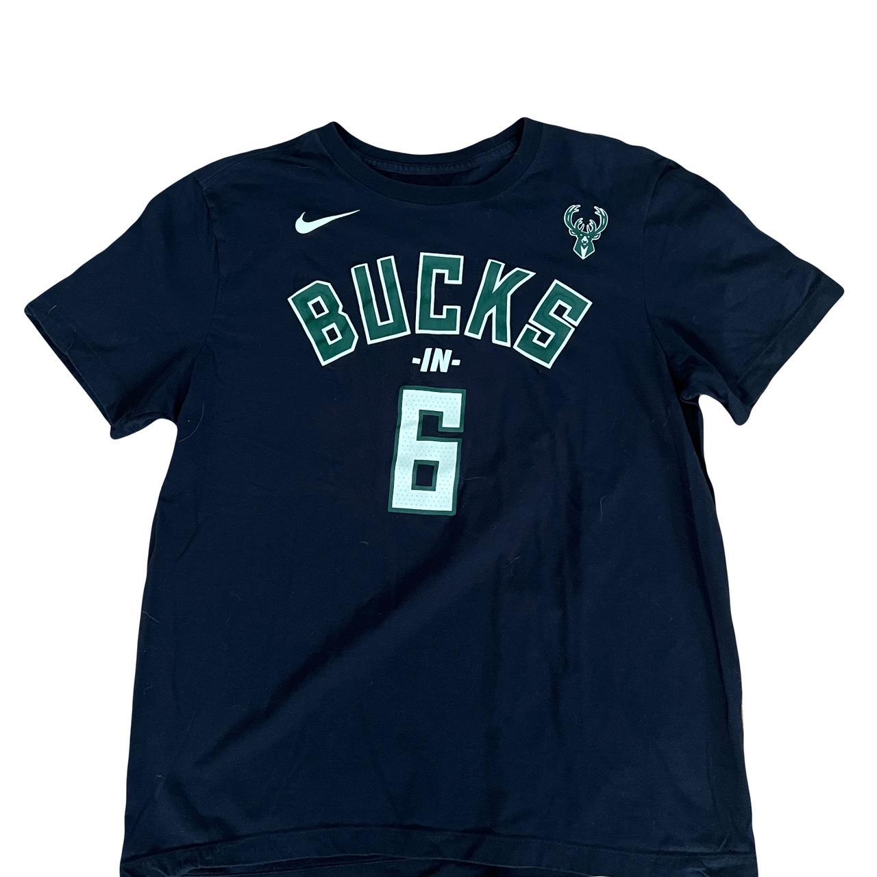 Nike Men's Milwaukee Bucks Grey Practice T-Shirt