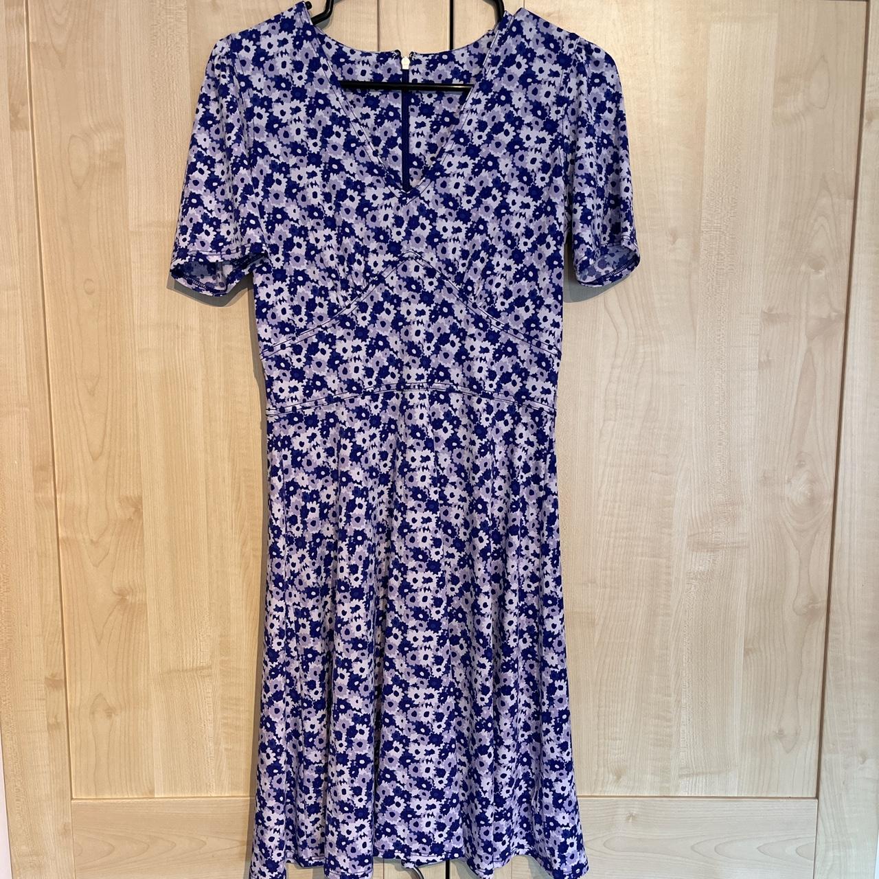 Michael kors deals purple floral dress