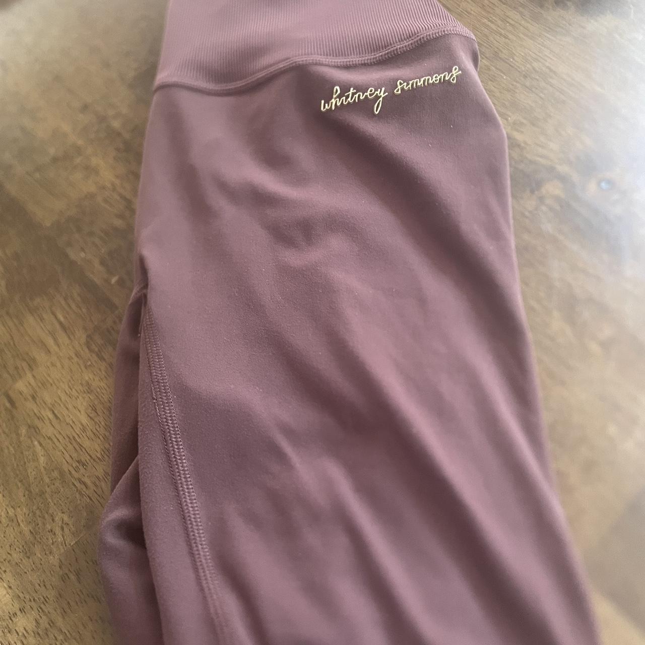 Gymshark Whitney Simmons Chocolate Leggings size - Depop