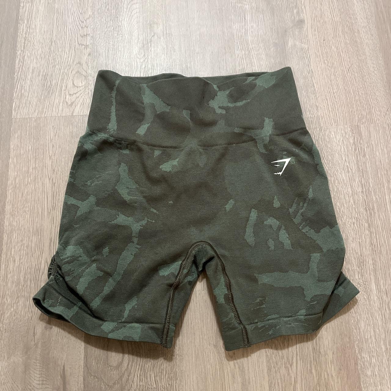 Small Gymshark army green camo - Depop