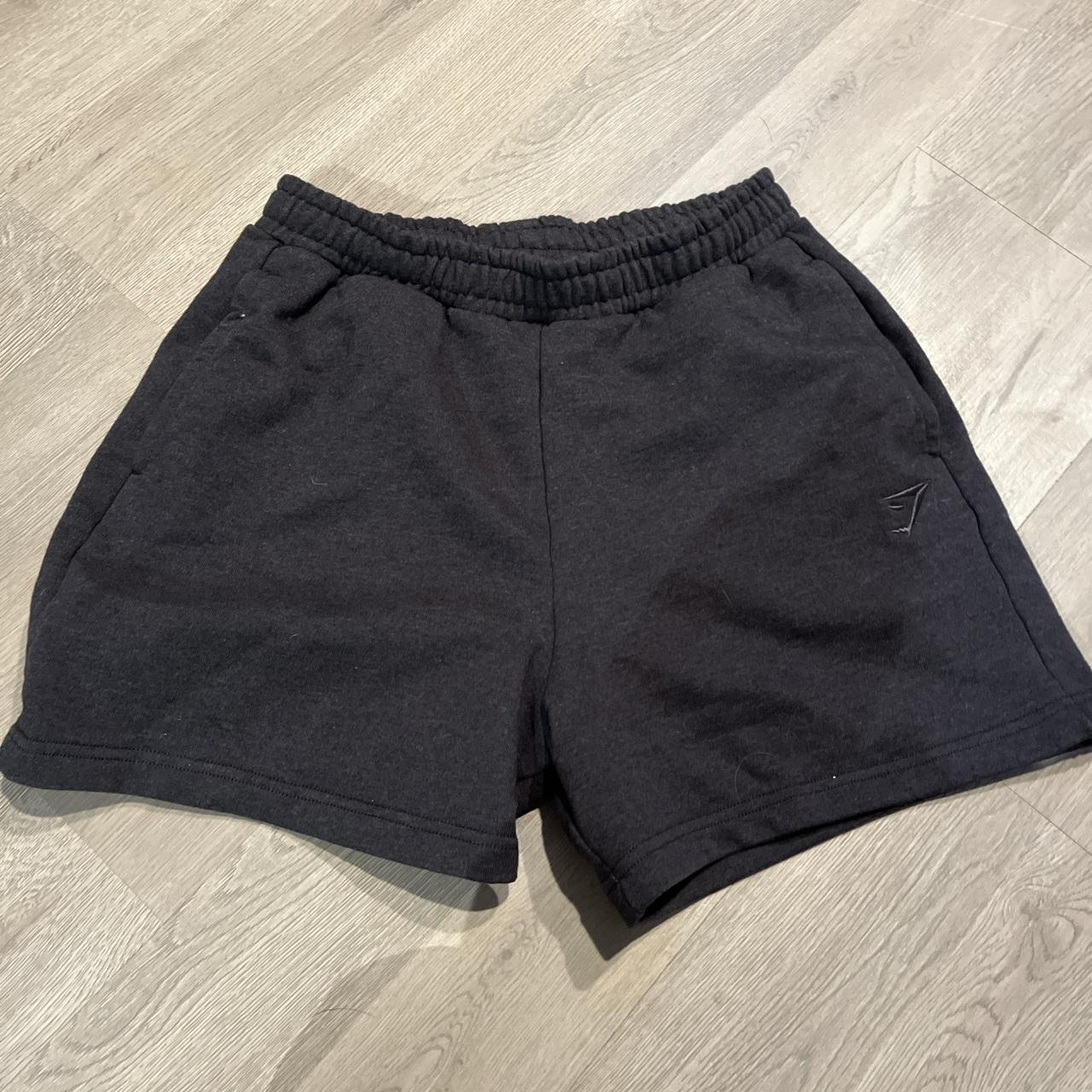 Gymshark’s small dark gray shorts Worn once - Depop