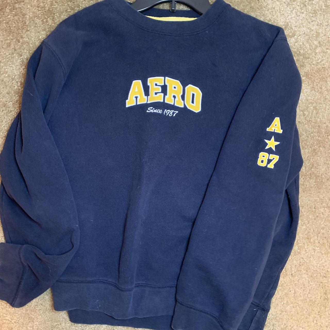 Aeropostale sweatshirt. It’s giving vintage vibes.... - Depop