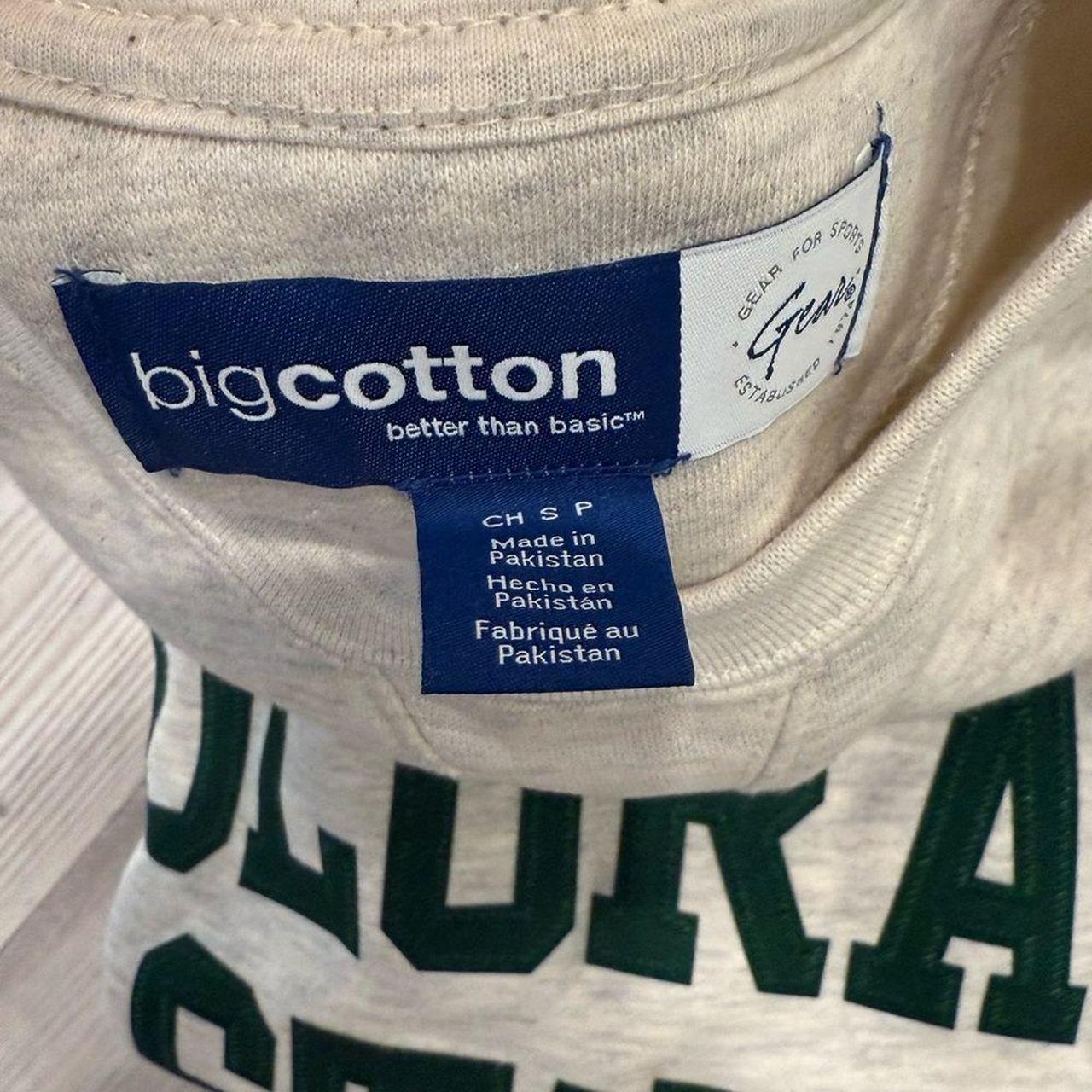 Source Unknown Men's Sweatshirt - Green/Grey - S … - image 2