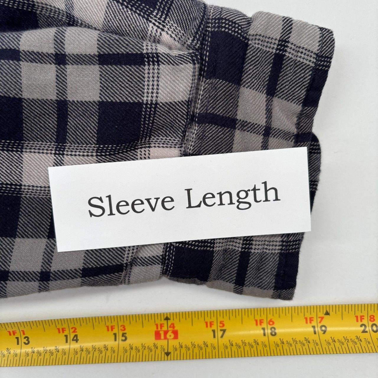 Basic Editions Men's Shacket Jacket - Black/Grey … - image 6