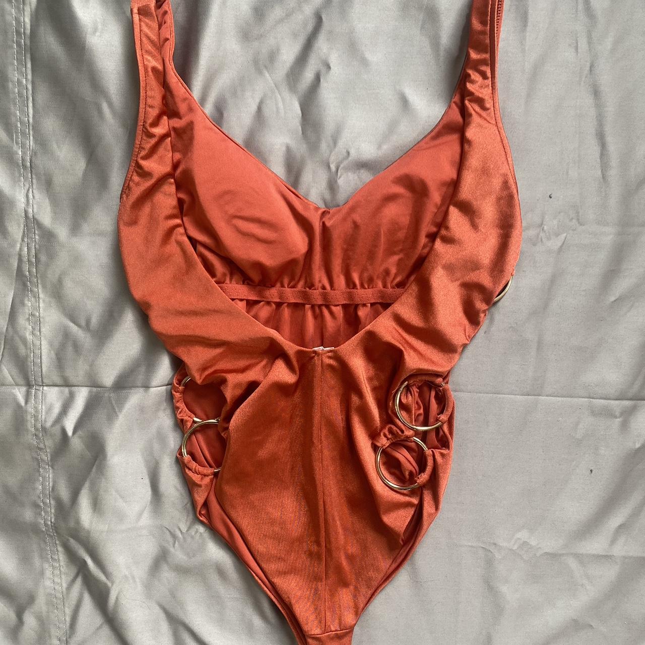 Calzedonia Women's Red and Orange Swimsuit-one-piece (2)