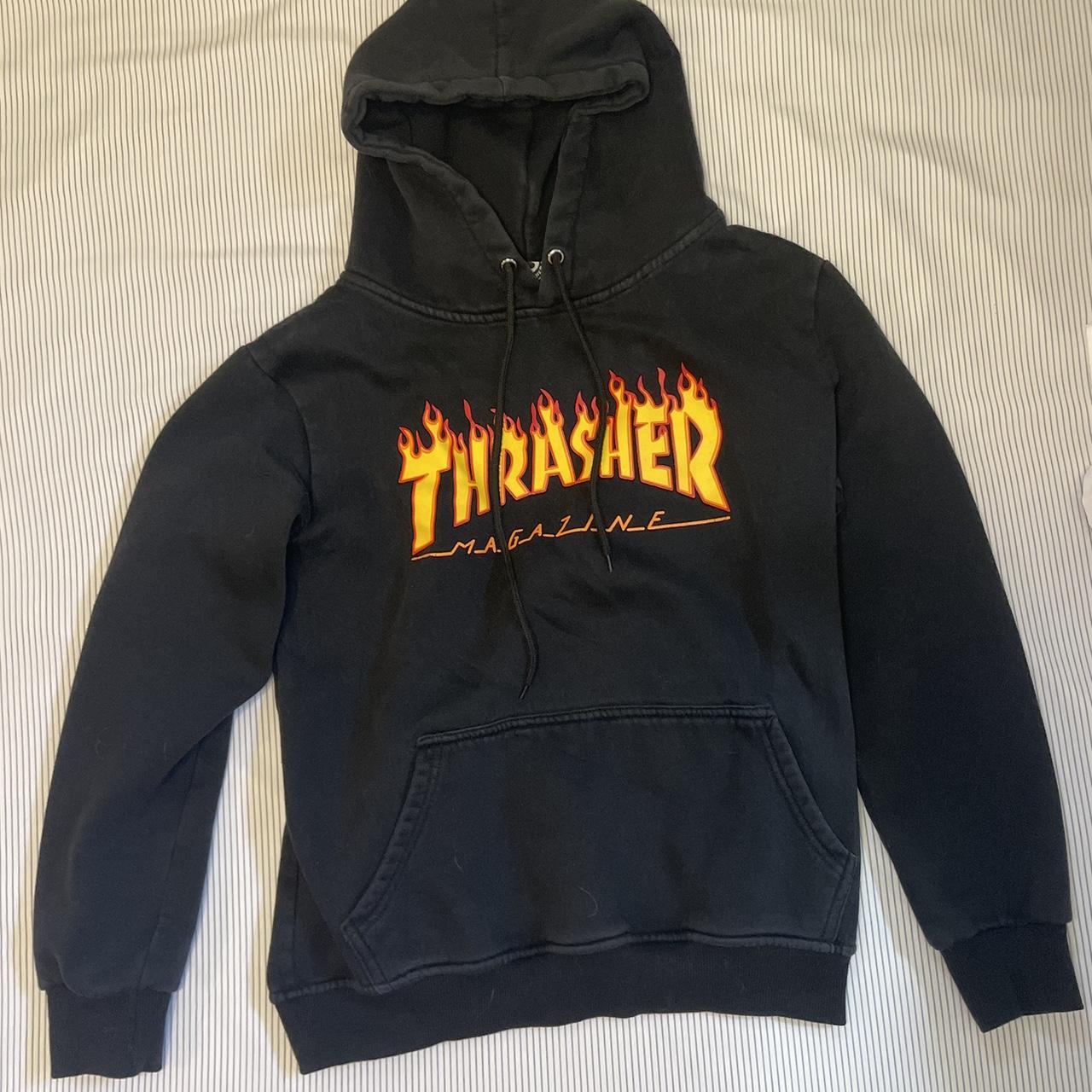 Thrasher flame hoodie on sale women's