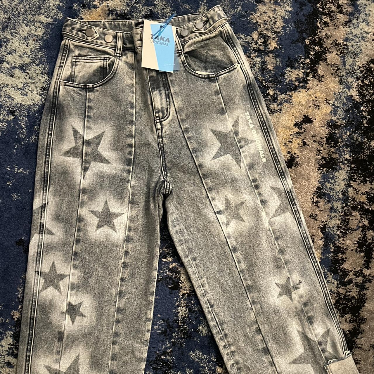 Painted deals star jeans