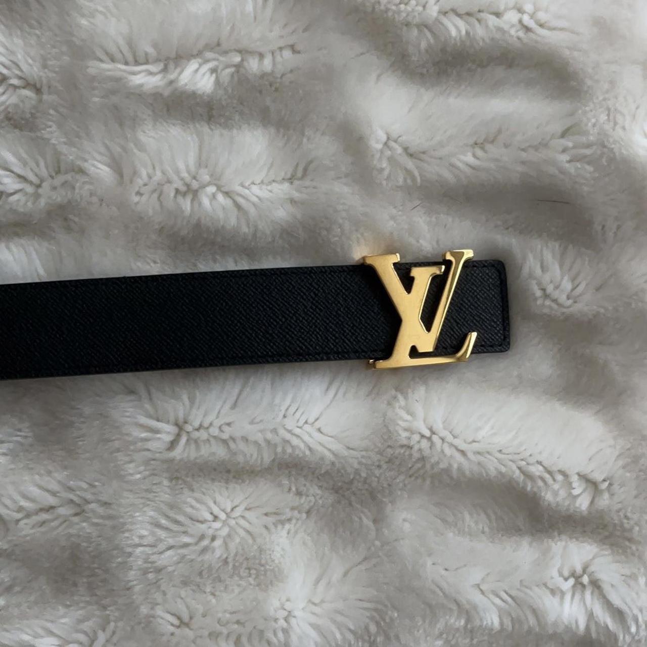 Louis Vuitton LV Initiales 30MM Reversible Coated Canvas Belt Kit
