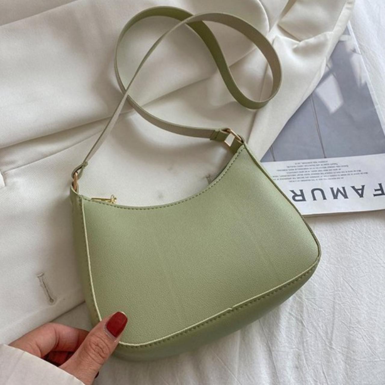 cute mini bag!(green) **see my profile for other... - Depop