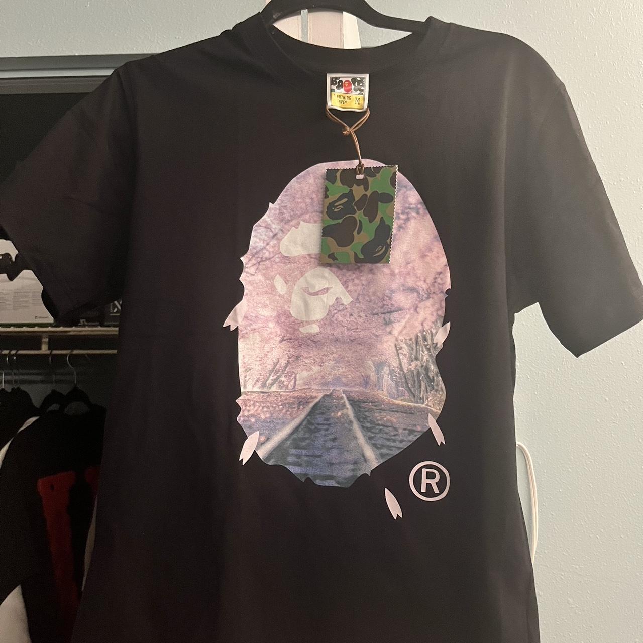 A Bathing Ape Men Sakura Tee pink