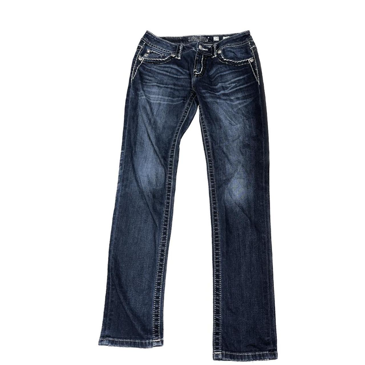 Miss me skinny mid-rise jeans (Size 29) - Depop